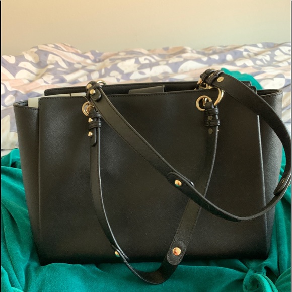 NWT Karl Lagerfeld Paris Dore Black handbag - Picture 3 of 12